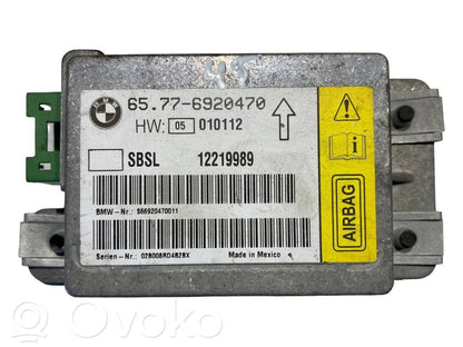 Gaisa spilvenu vadības bloks