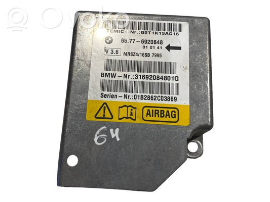 Gaisa spilvenu vadības bloks