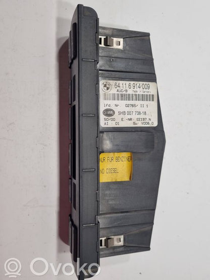 Gaisa kondicioniera / klimata kontroles / salona apsildes vadības bloks (salonā)