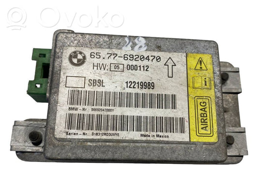 Gaisa spilvenu vadības bloks