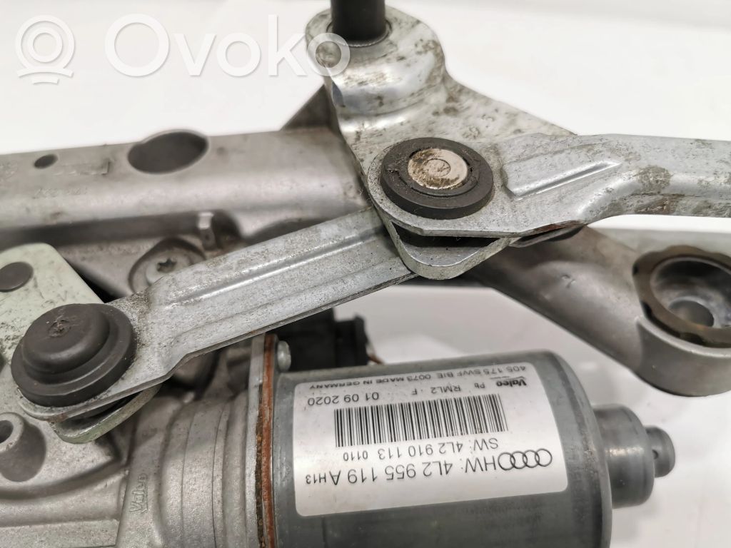 Stikla tīrītāja mehānisms komplekts