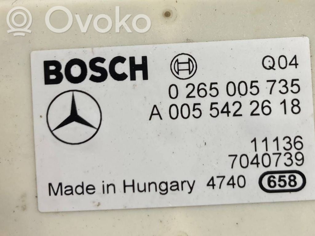 ESP (elektroniskās stabilitātes programmas) sensors (paātrinājuma sensors)