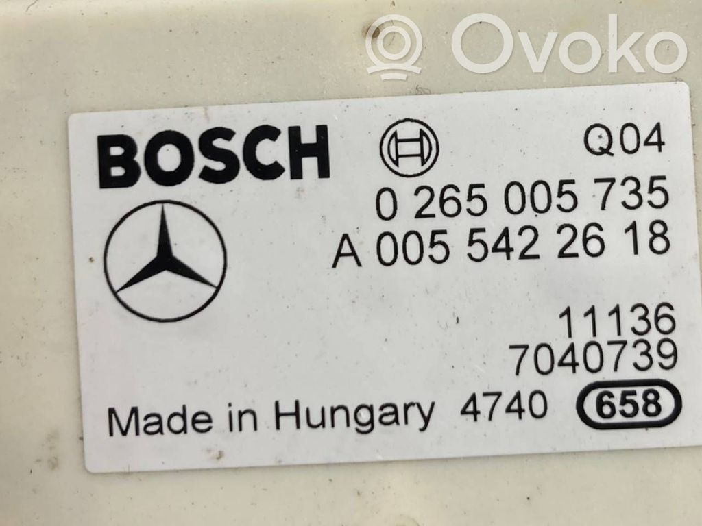 ESP (elektroniskās stabilitātes programmas) sensors (paātrinājuma sensors)