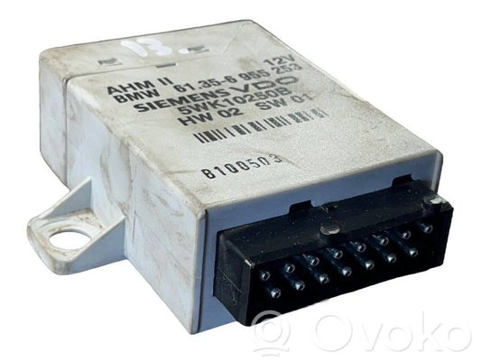 Trailer hitch control unit