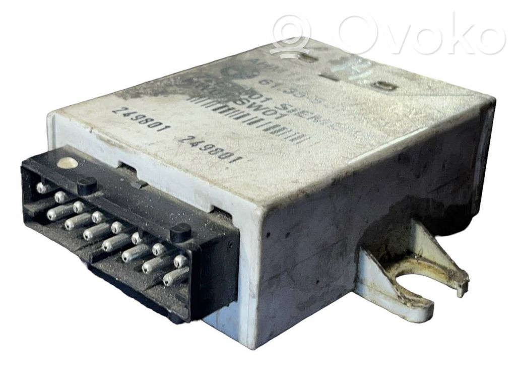 Trailer hitch control unit