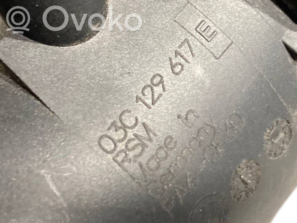 Gaisa caurule uz turbīnu