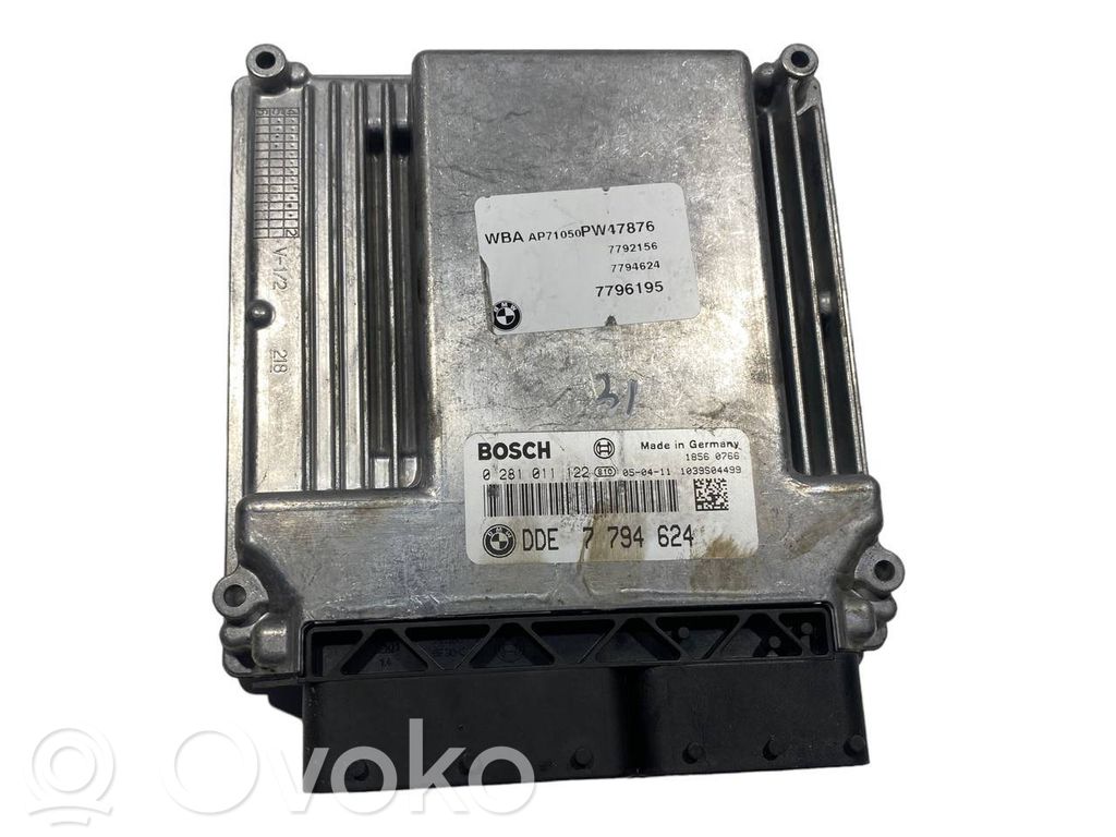 Dzinēja vadības bloks