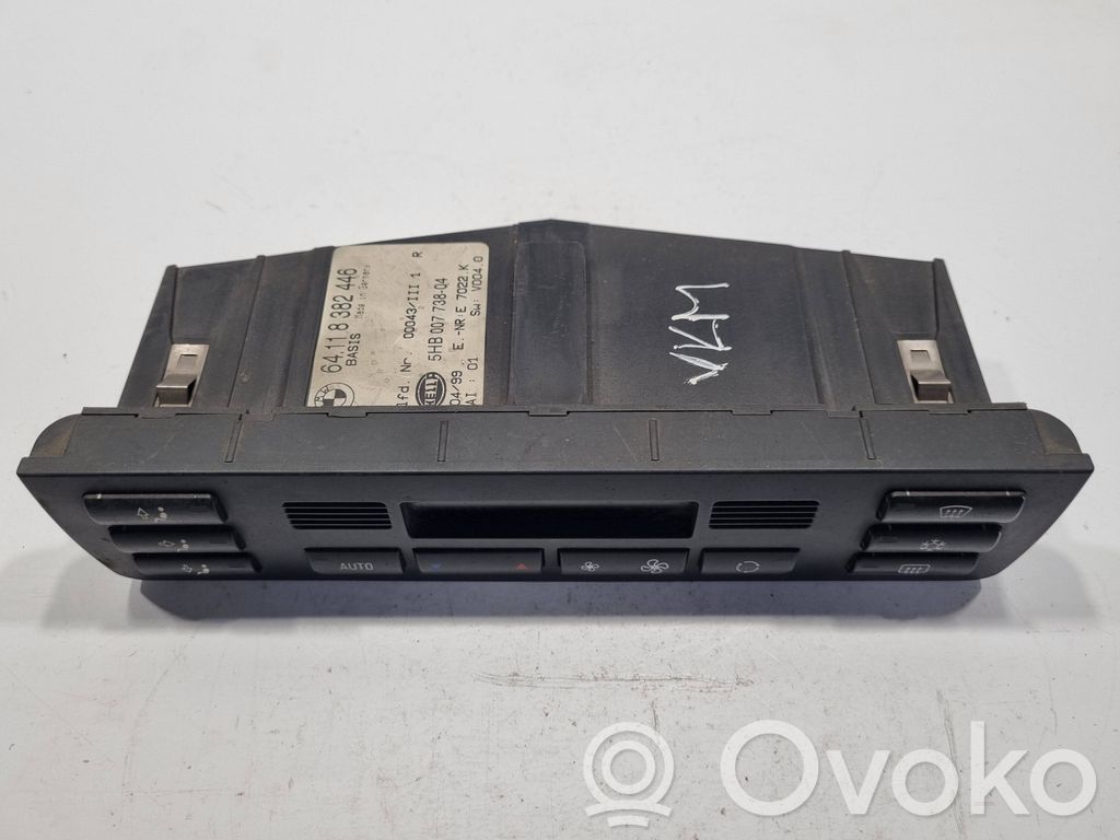 Gaisa kondicioniera / klimata kontroles / salona apsildes vadības bloks (salonā)