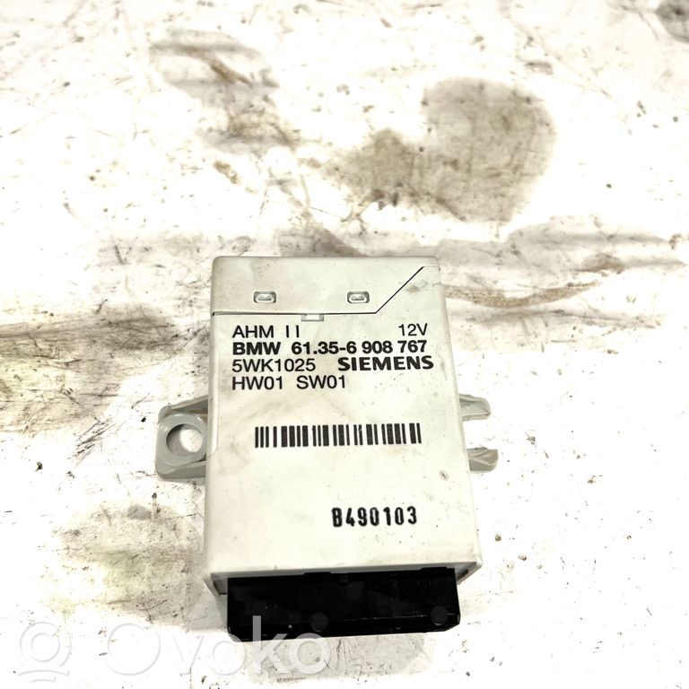 Trailer hitch control unit