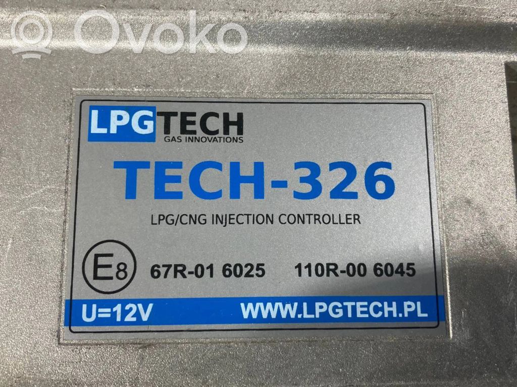 Gāzes iekārtas vadības bloks