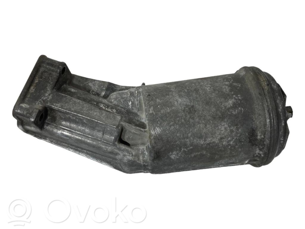 Oil filter holder/cooler