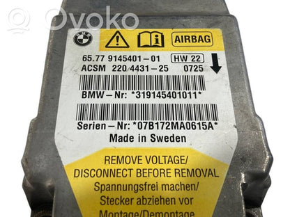 Gaisa spilvenu vadības bloks