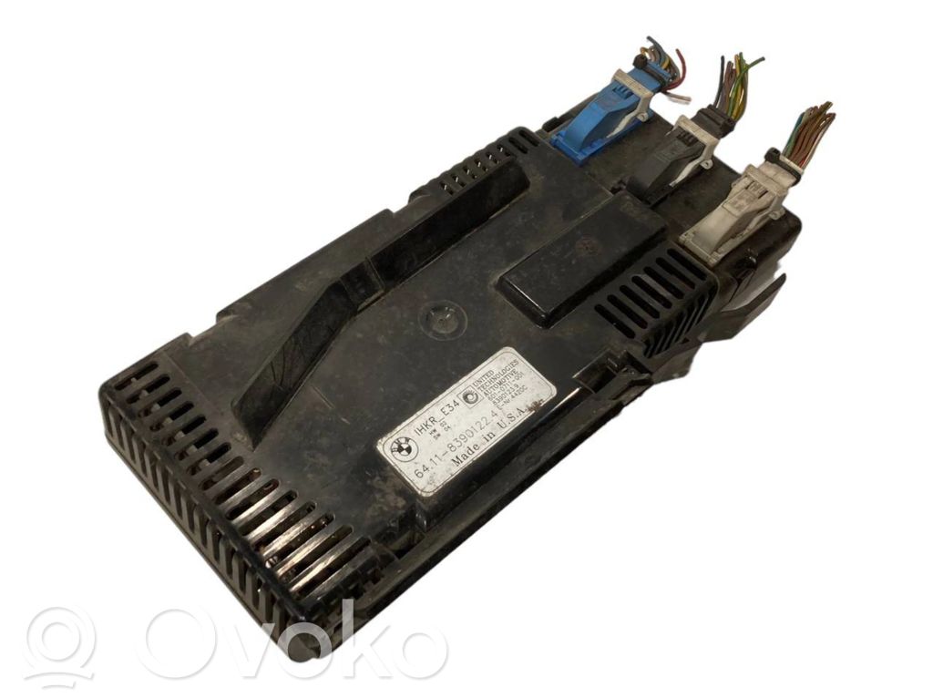 Air conditioning/interior heating control unit