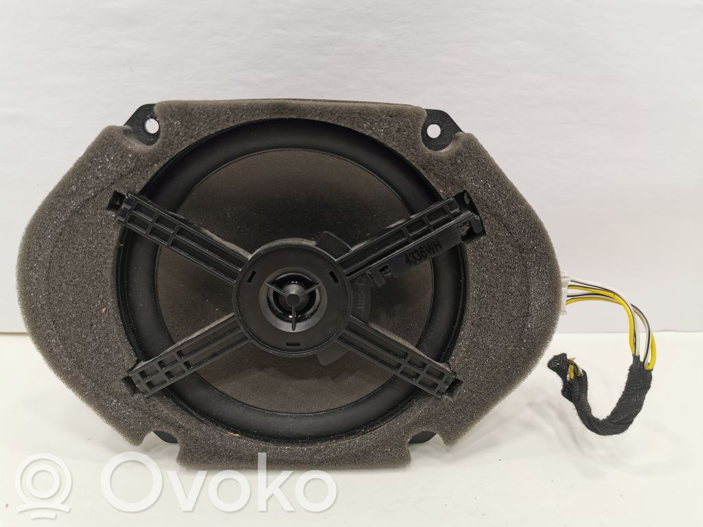 Speaker(s) in front door