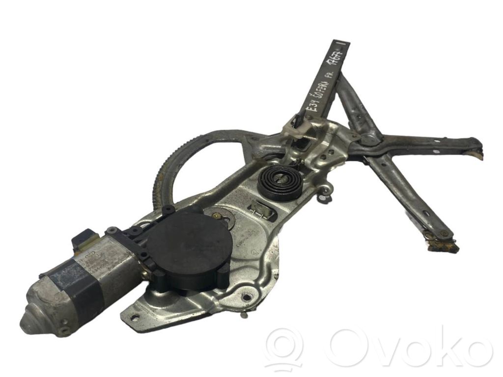 Front electric window lifter assembly