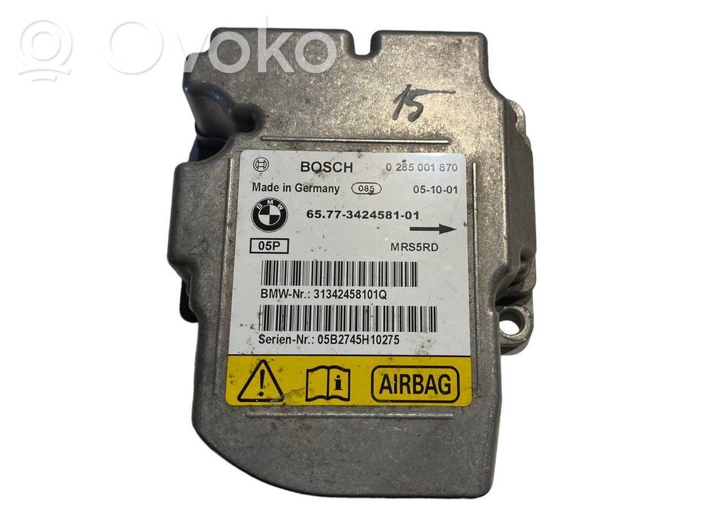 Gaisa spilvenu vadības bloks