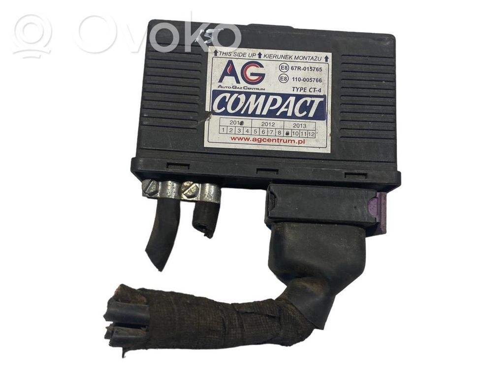 Gāzes iekārtas vadības bloks