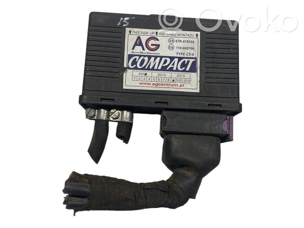 Gāzes iekārtas vadības bloks