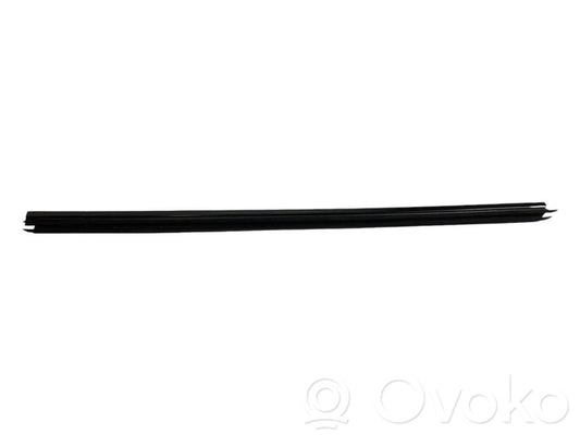 Front door glass trim