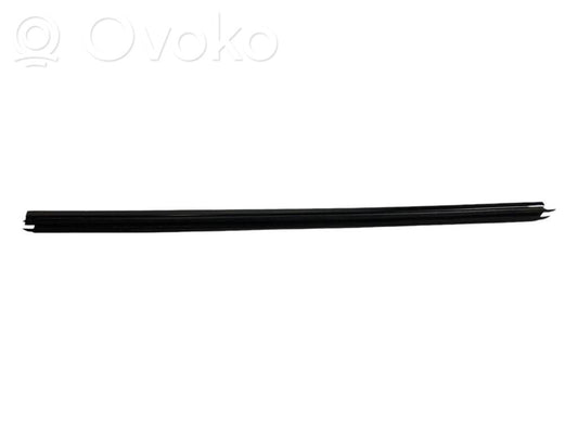 Front door glass trim