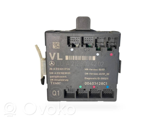 Durvju vadības bloks