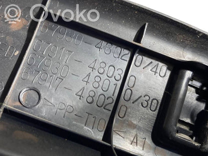 Aizmugurējā sliekšņa dekoratīvā apdare (iekšējā)
