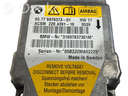 Gaisa spilvenu vadības bloks