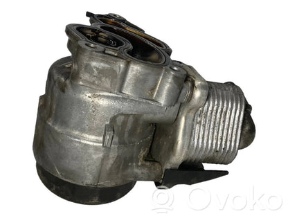 Oil filter holder/cooler