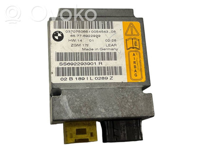 Gaisa spilvenu vadības bloks