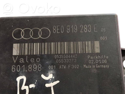 Parkošanas (PDC) vadības bloks