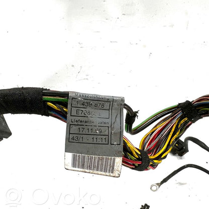 Dzinēja vadu instalācija