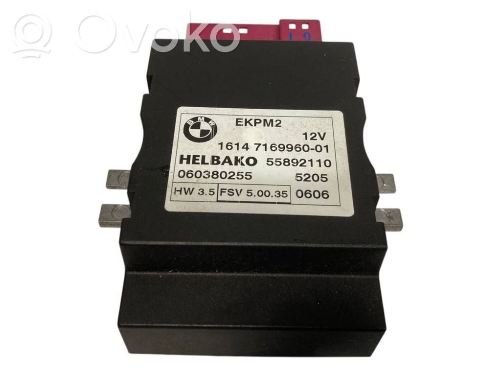 Fuel pump control unit