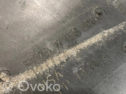 Underbody protection at the rear of the chassis