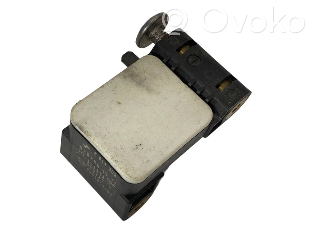 Airbag impact sensor