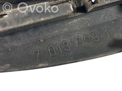Holder/bracket for external opening handle at the back