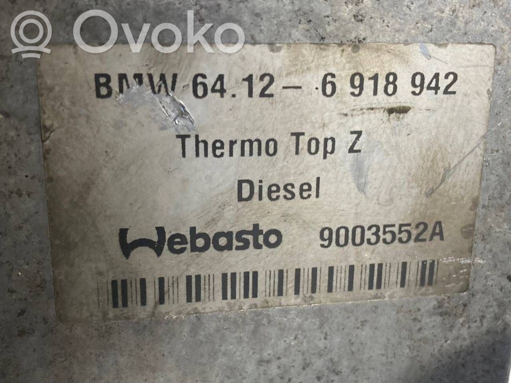 Autonomous heating ("Webasto")