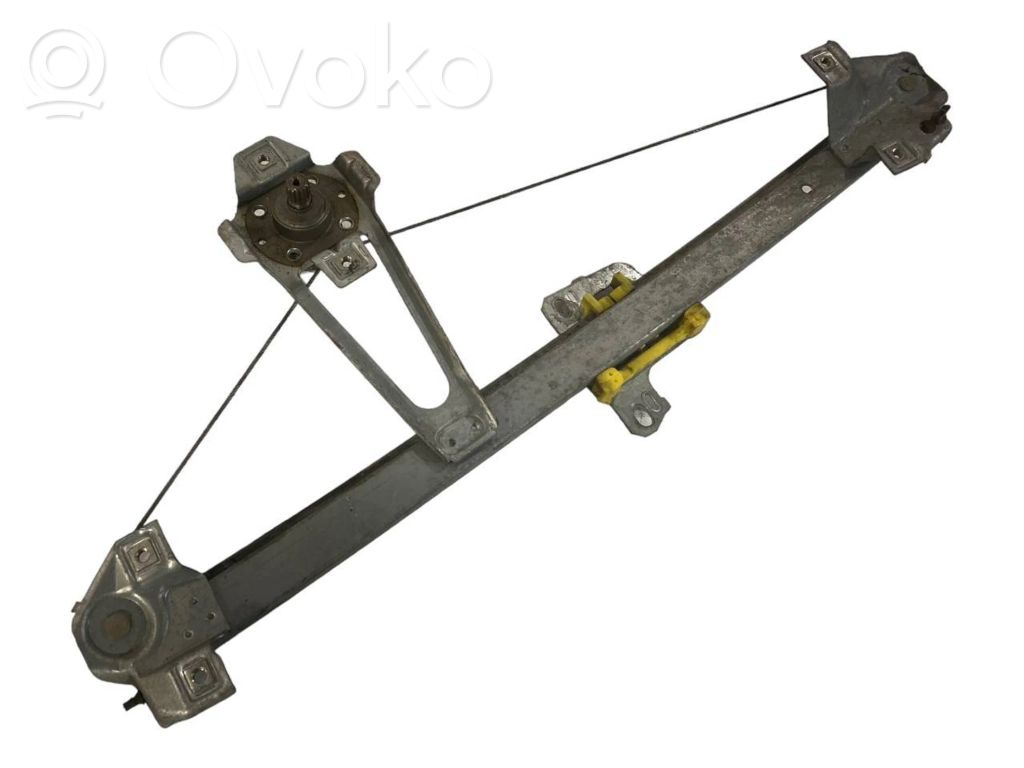 Mehāniskais aizmugurē loga pacelšanas mehānisms