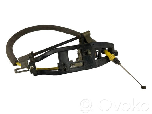 Holder/bracket for external opening handle at the front