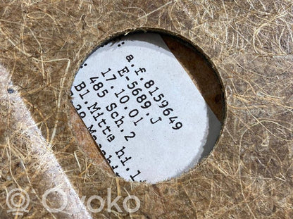 Apšuvums aizmugurējām durvīm