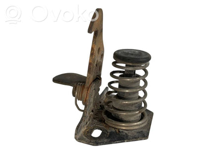 Engine hood lock loop