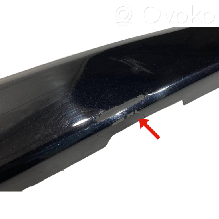 Priekšpusē dekoratīva bampera uzlikas