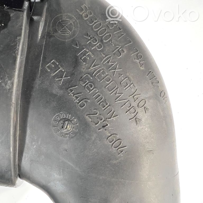 Gaisa caurule uz turbīnu