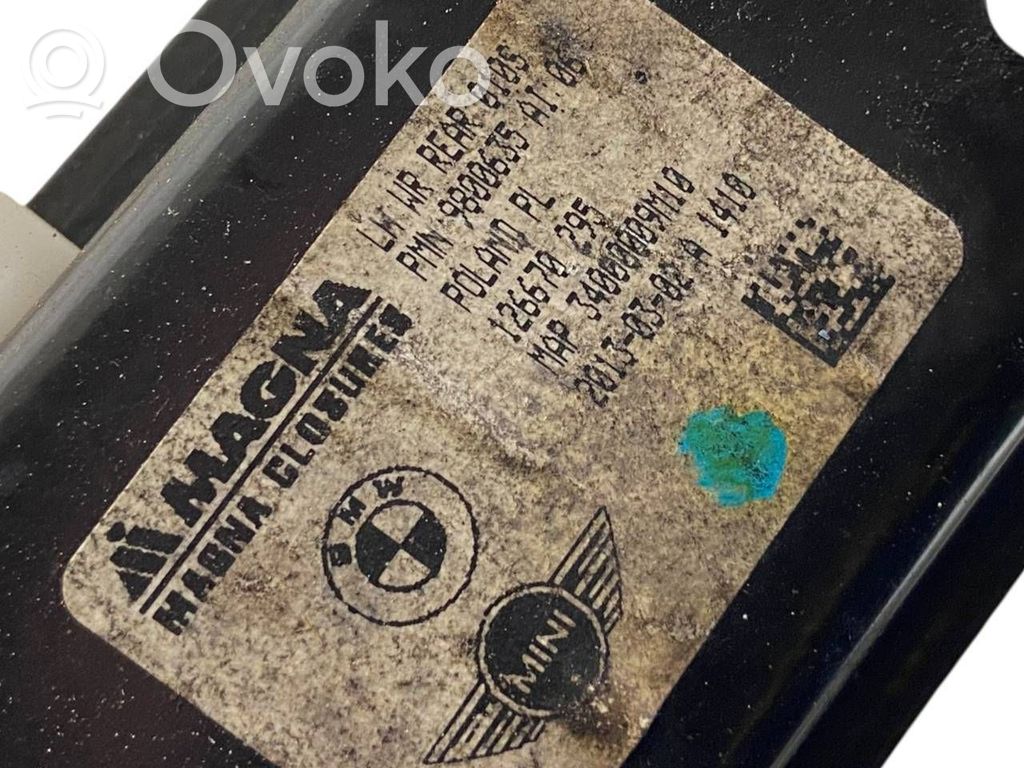 Elektriskā loga pacelšanas mehānisma komplekts