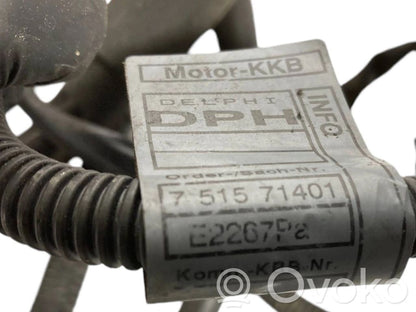 Dzinēja vadu instalācija