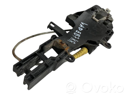 Holder/bracket for external opening handle at the front