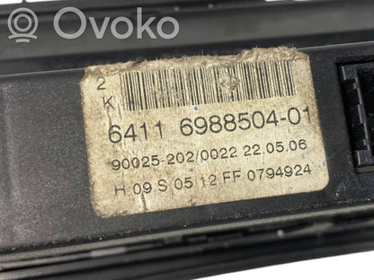 Gaisa kondicioniera / klimata kontroles / salona apsildes vadības bloks (salonā)