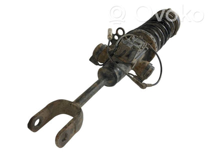 Front shock absorber with spring
