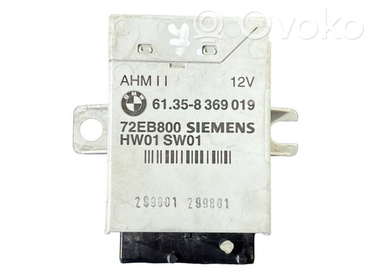 Trailer hitch control unit