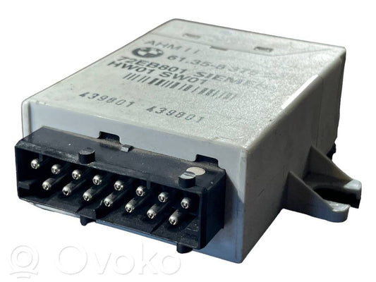 Trailer hitch control unit