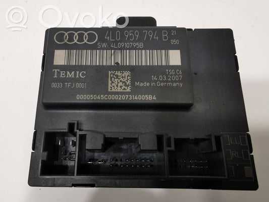 Durvju vadības bloks